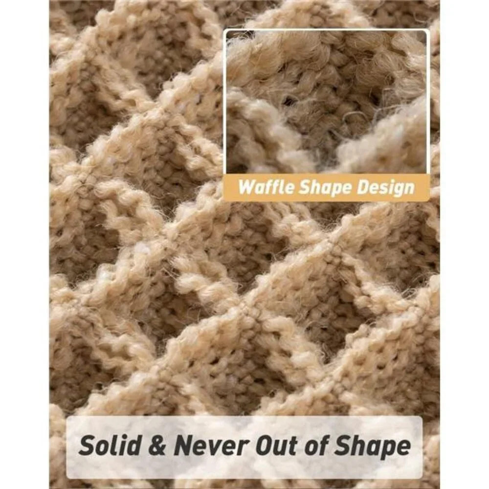 Upgraded Waffle Bath Mat, Super Absorbent Non Slip Bath Mats